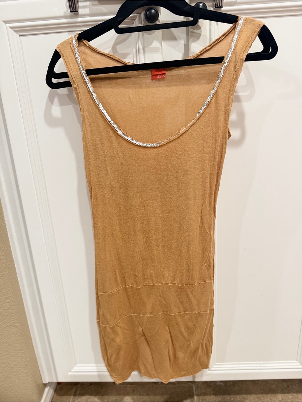 Lani Two-Piece Mini Set in Tan and Black Floral - Picture 2 of 10